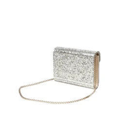 Jimmy Choo Clutch*Glitrende akryl slikclutch taske Grå