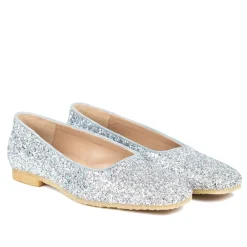 Angulus Ballerina Sko*Glitter Ballerina - Lys Blå