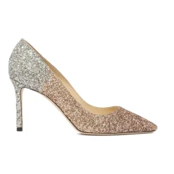 Jimmy Choo Pumps|Stiletter*Glitter Romy Pumps med Hæl Multifarvet