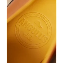 Angulus Pumps|Stiletter*Glitterpumpe med sløjfedetalje Brun