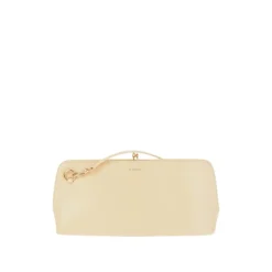 Jil Sander Clutch*Goji Skuldertaske i Champagne Beige