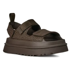 UGG Sandaler*Goldenglow Embossed Slide Brun