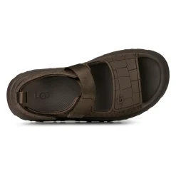 UGG Sandaler*Goldenglow Embossed Slide Brun