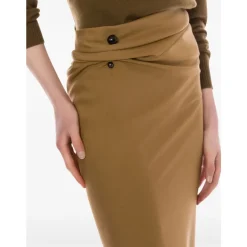 Alberta Ferretti Nederdele*Gonna Brun