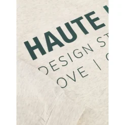 Haute L'Amitié Sweatshirts|Striktrøjer & Sweatere*Bomuld Logo Sweatshirt til Kvinder Grå