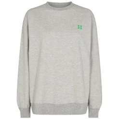 Sofie Schnoor Sweatshirts*Melange Sweatshirt til Kvinder - S232331 Grå