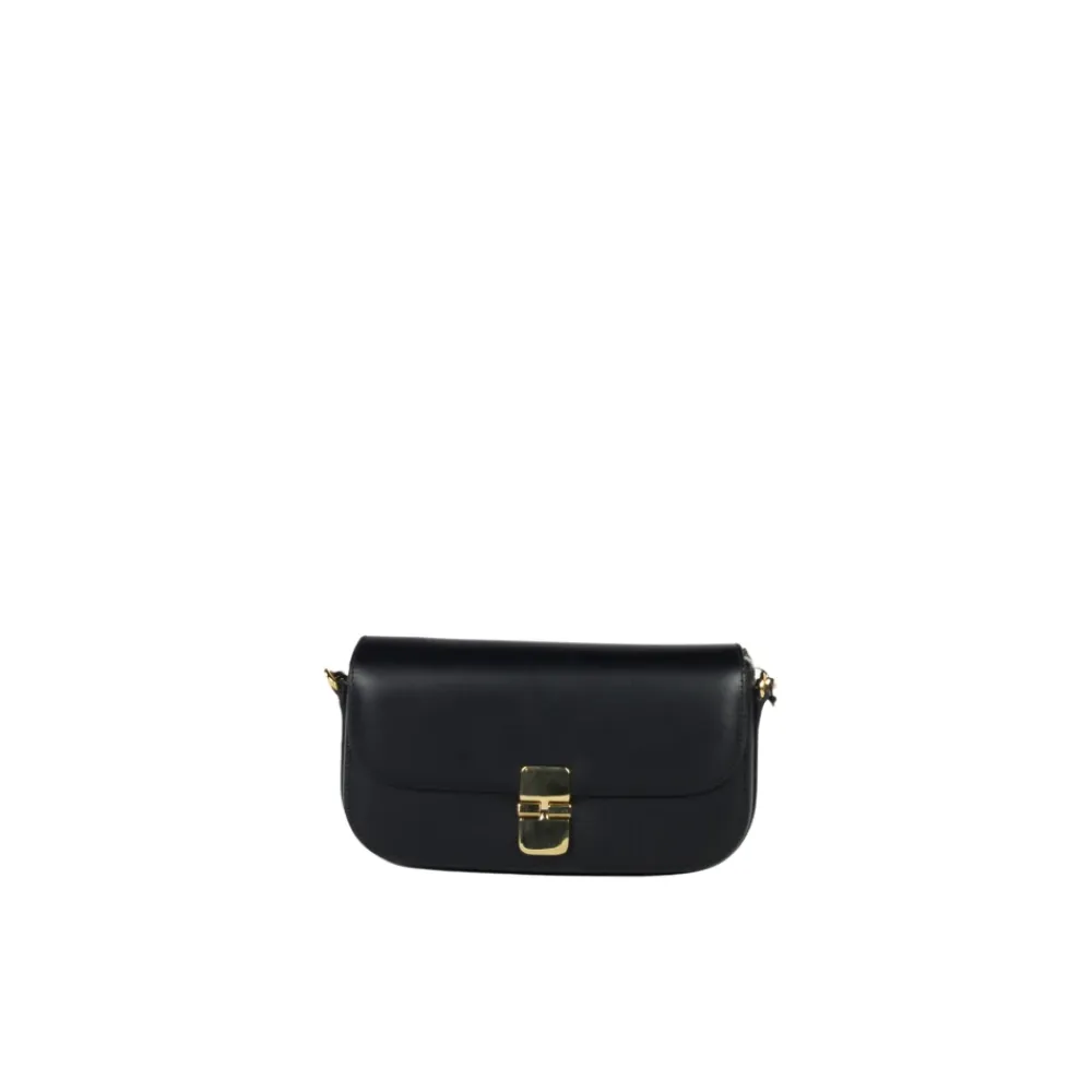 A.P.C. Clutch*Grace Chain Clutch Taske Sort
