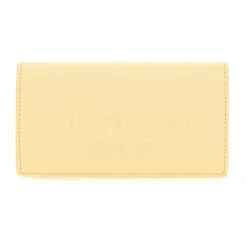 Rue Madam Punge & Kortholder*Graveret logo pung og kortindehaver sæt Gul