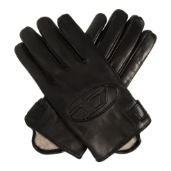 Diesel Handsker*G-Reies Leather Gloves Sort
