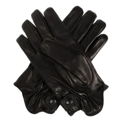 Diesel Handsker*G-Reies Leather Gloves Sort