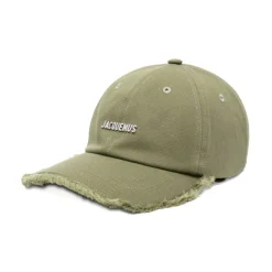 Jacquemus Huer & Kasketter*Bomuld Justerbar Spænde Hat Grøn