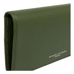 Gianni Chiarini Punge & Kortholder*læderpung med trykknap Grøn