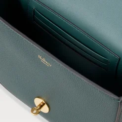 Mulberry Skuldertasker*Lille Klassisk Korn Satchel Grøn