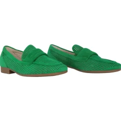 Gabor Loafers*Ruskind Dame Loafer Grøn