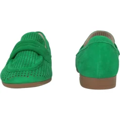 Gabor Loafers*Ruskind Dame Loafer Grøn