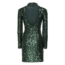 PINKO Kjoler*Tylkjole med høj hals Grøn