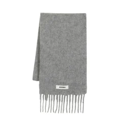 Jacquemus Tørklæder*t Uldtørklæde - Carro Style Grå