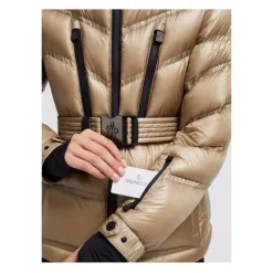Moncler Jakker*d Elastan Polyamid Jakker Fremstillet i RO Gul