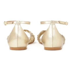 Kazar Sandaler*d flade sandaler med indbygget hæl Gul