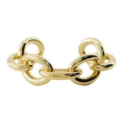 Isabel Marant Smykker*d Metal Armbånd - Messing Gul