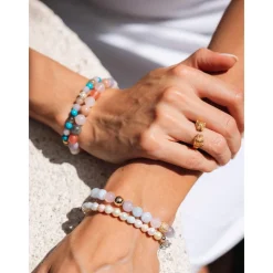 Nialaya Smykker*d Panther Ring Gul