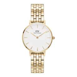 Daniel Wellington Ure*Guld Petite Link Ur Hvid