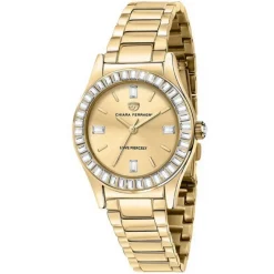 Chiara Ferragni Collection Ure*d Quartz Ur i Rustfrit Stål Gul