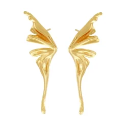 Dansk Copenhagen Smykker*d Wing Statement Ørering Gul