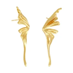 Dansk Copenhagen Smykker*d Wing Statement Ørering Gul