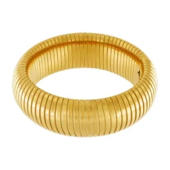 Dansk Copenhagen Smykker*dbelagt Statement Armbånd Gul