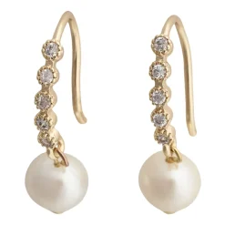 FRIIHOF+SIIG Smykker*døreringe Lydia Tilbehør Gul