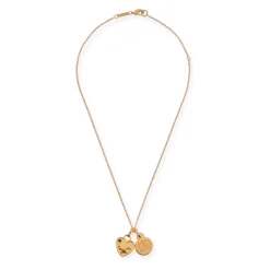 Dolce & Gabbana Smykker*Gylden Bijoux Charme med Monogram Hjerte Gul