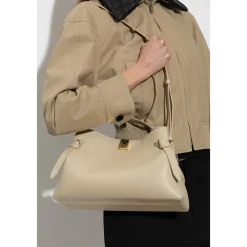 Yuzefi Skuldertasker*Gyoza Handbag Beige