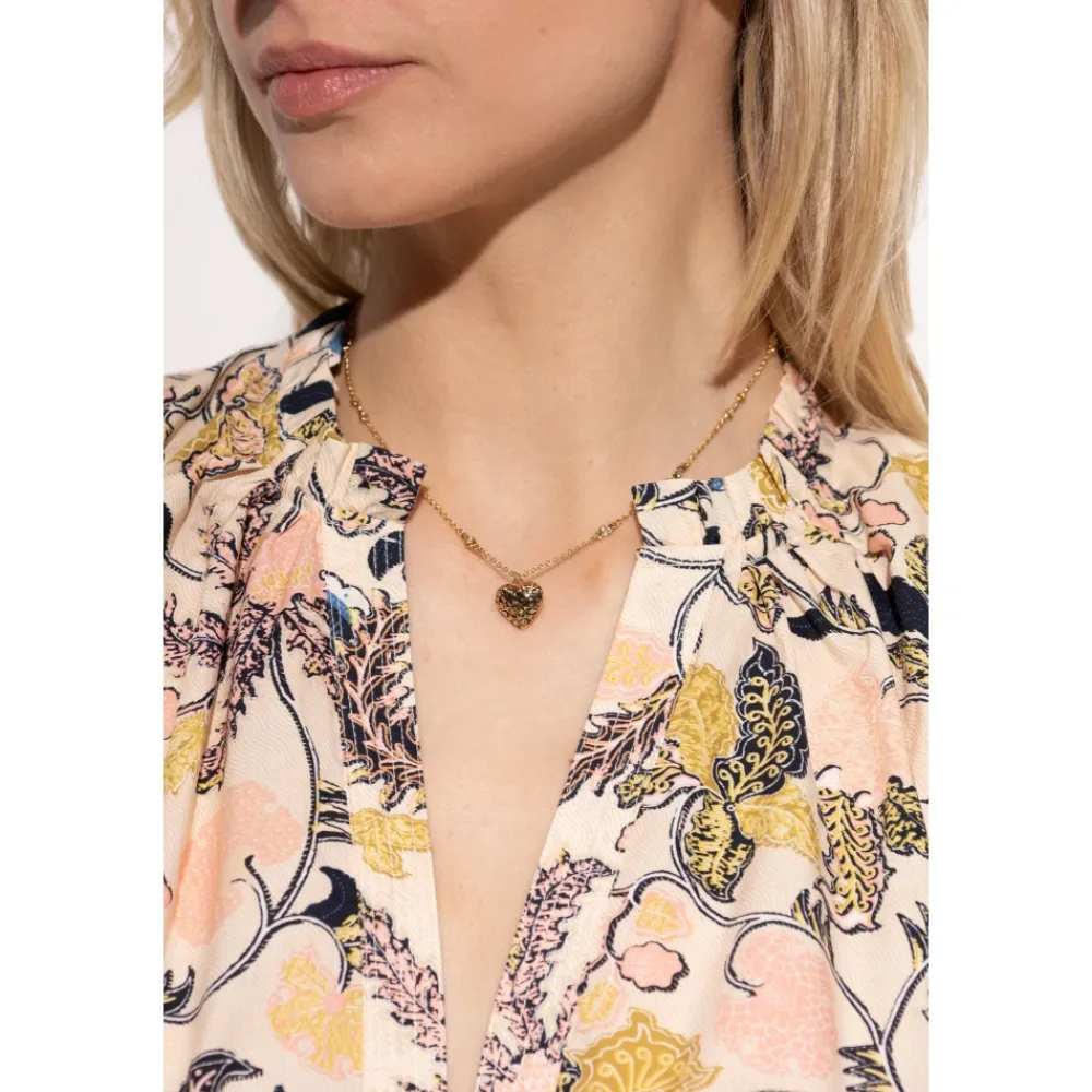 Coach Smykker*Halskæde med vedhæng Gul