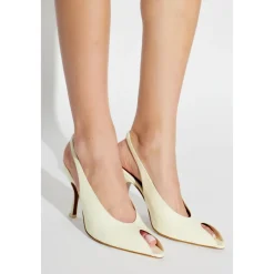 Neous Pumps|Stiletter*Hamal Heeled Shoes Beige