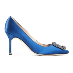 Manolo Blahnik Pumps|Stiletter*Hangisi 90 Blå