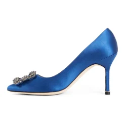 Manolo Blahnik Pumps|Stiletter*Hangisi 90 Blå