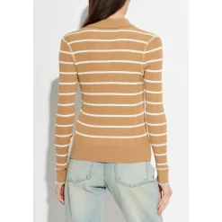 Rag & Bone Striktrøjer & Sweatere*Harper Stribet Cardigan Beige