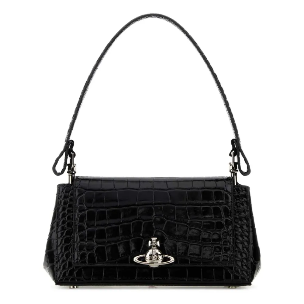 Vivienne Westwood Skuldertasker*Hazel Medium Håndtaske Sort