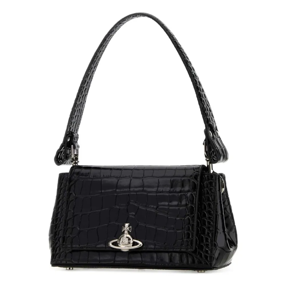 Vivienne Westwood Skuldertasker*Hazel Medium Håndtaske Sort