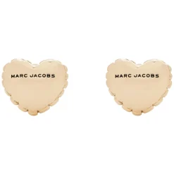 Marc Jacobs Smykker*Heart Balloon Micro Earrings Gul