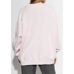 ROTATE Birger Christensen Sweatshirts*Heavy Sweat Crewneck Pink