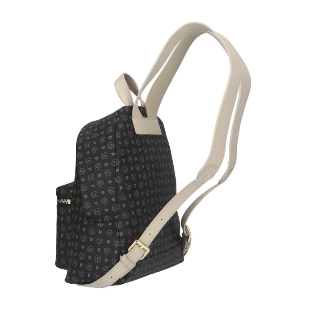 Pollini Rygsække*Heritage Eco-Læder Rygsæk Sort