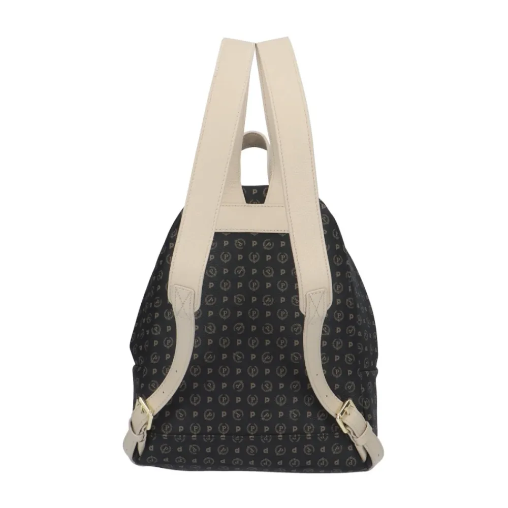 Pollini Rygsække*Heritage Eco-Læder Rygsæk Sort