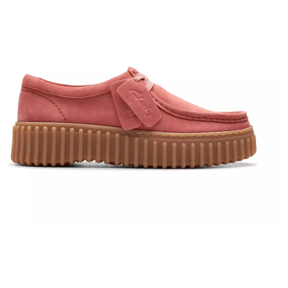 Clarks Snøresko*Heritage Snøresko Pink