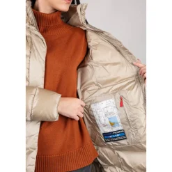 Cape Horn Jakker*Herringbone Dunjakke Beige