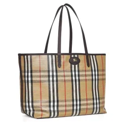 Burberry Indkøbstasker*Highlands Medium Tote Beige