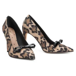 RED Valentino Pumps|Stiletter*Højhælede sko med elegant dyreprint Multifarvet