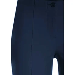 Cambio Bukser*Højtaljede Navy Bukser med Smalle Ben Blå