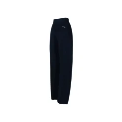 The Attico Bukser*Højtaljede plisserede bukser med brede ben Blå